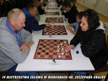 IV Mistrzostwa Zelowa w Warcabach - 2024
